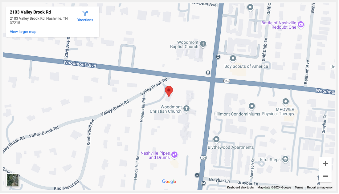 Nashville Map